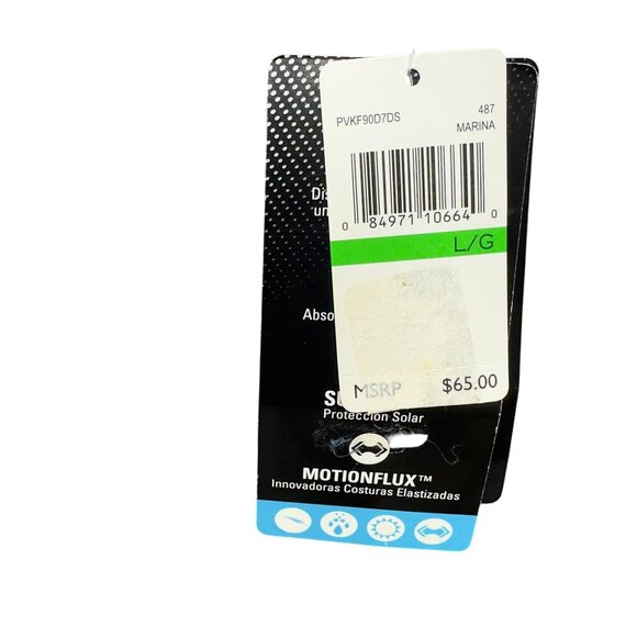 PGA Tour Golf Polo Shirt Mens Marina Blue L Licensed TourSoft Long-Sleeve - Picture 7 of 12